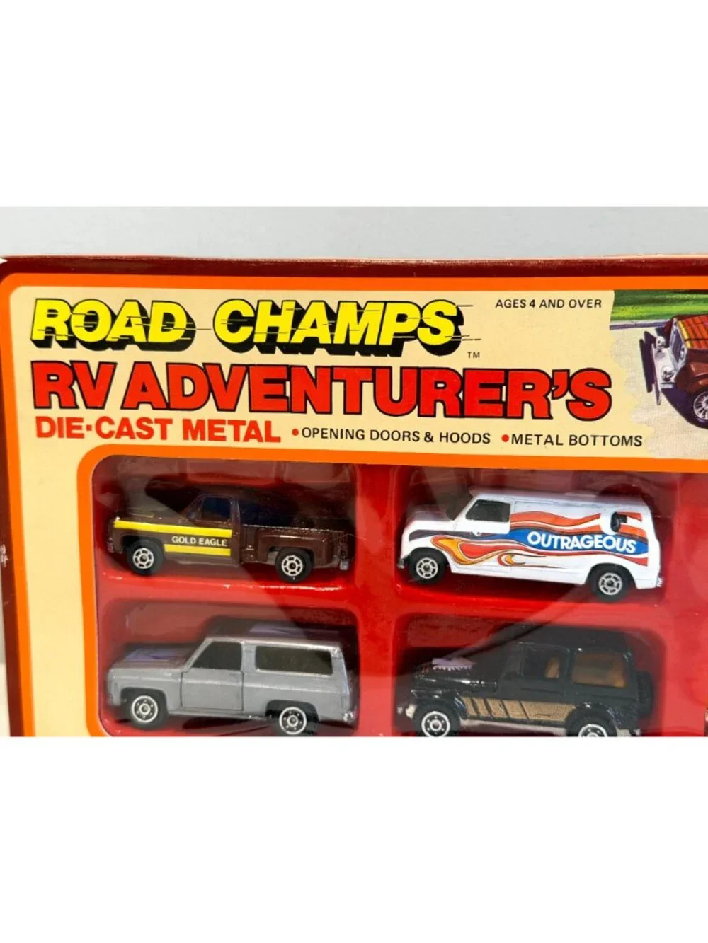 Vintage Road Champs RV Adventurer’s 6-Piece Diecast Set Kmart Exclusive No. 9053